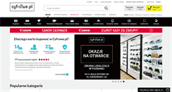 Desktop Screenshot of cyfrowe.pl